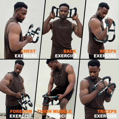 Transform Your Workout with the Ultimate Twister Arm Trainer - Adjustable Chest and Arm Fitness Equipment for Men