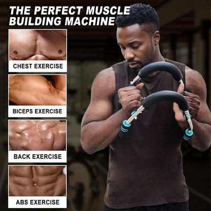 Transform Your Workout with the Ultimate Twister Arm Trainer - Adjustable Chest and Arm Fitness Equipment for Men