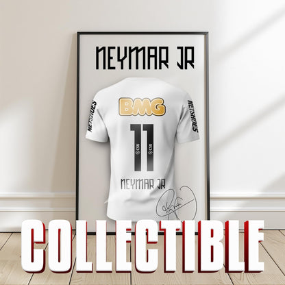 Unleash Your Passion for Football with the Ney Jr. #11 Santos Retro Soccer Jersey – A Tribute to the 2012 Brazilian Classic!