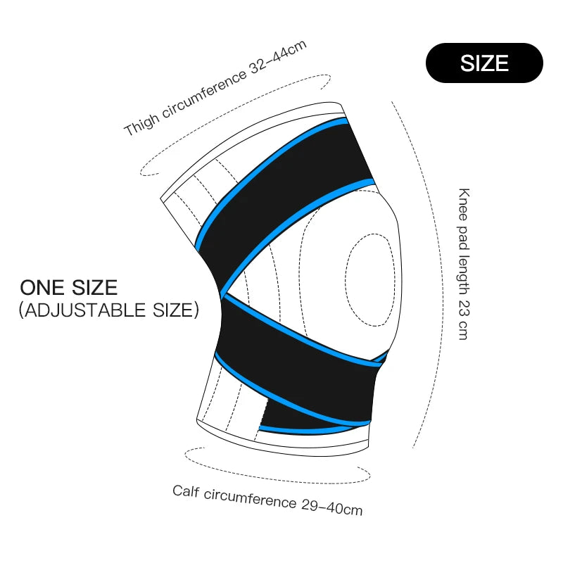 Ultimate Compression Knee Brace for Meniscus Tear - Support Strap for Pain Relief & Injury Recovery for Men and Women