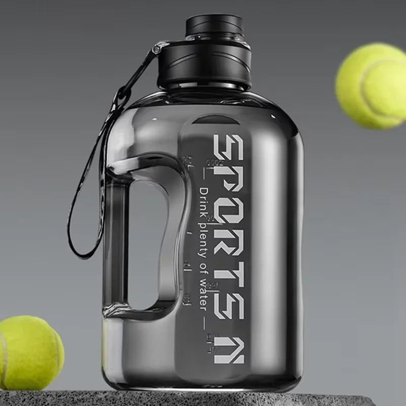 Experience Ultimate Hydration with Our Large Capacity 2 Liter BPA-Free Water Bottle - Perfect for Sports, Gym, Camping, and Travel!