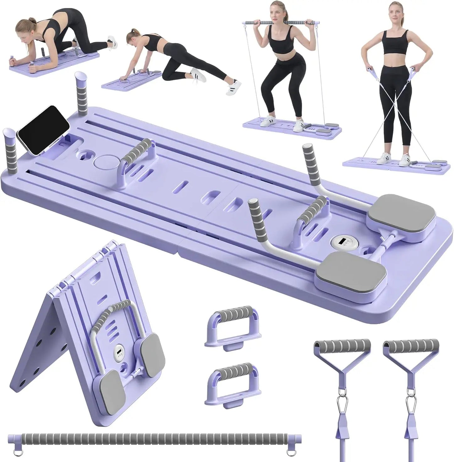 Transform Your Core Workout with the Multifunctional Abdominal Fitness Board - Versatile Pilates Reformer & Push-Up Plate for Ultimate Home Training