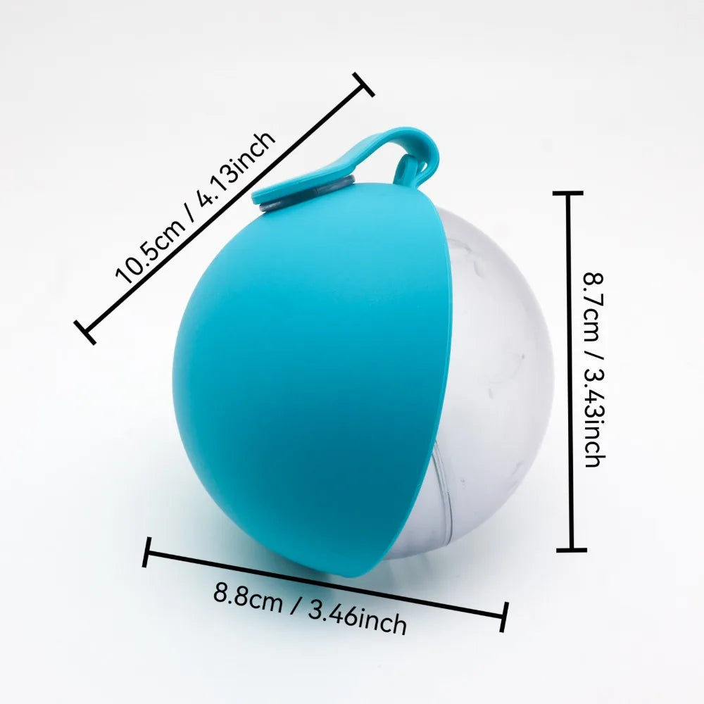 Portable 2-In-1 Dog Water Bottle & Bowl - Lightweight Leak-Proof Hydration Dispenser for Outdoor Adventures