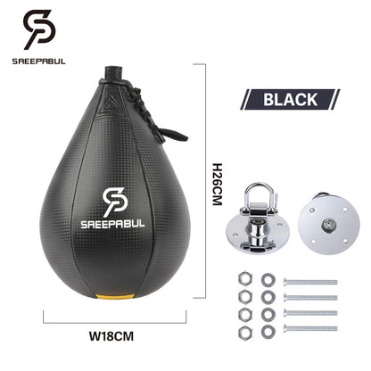 Elevate Your Training with the Premium Boxing Pear Shape PU Speed Ball - Perfect for Fitness Enthusiasts!