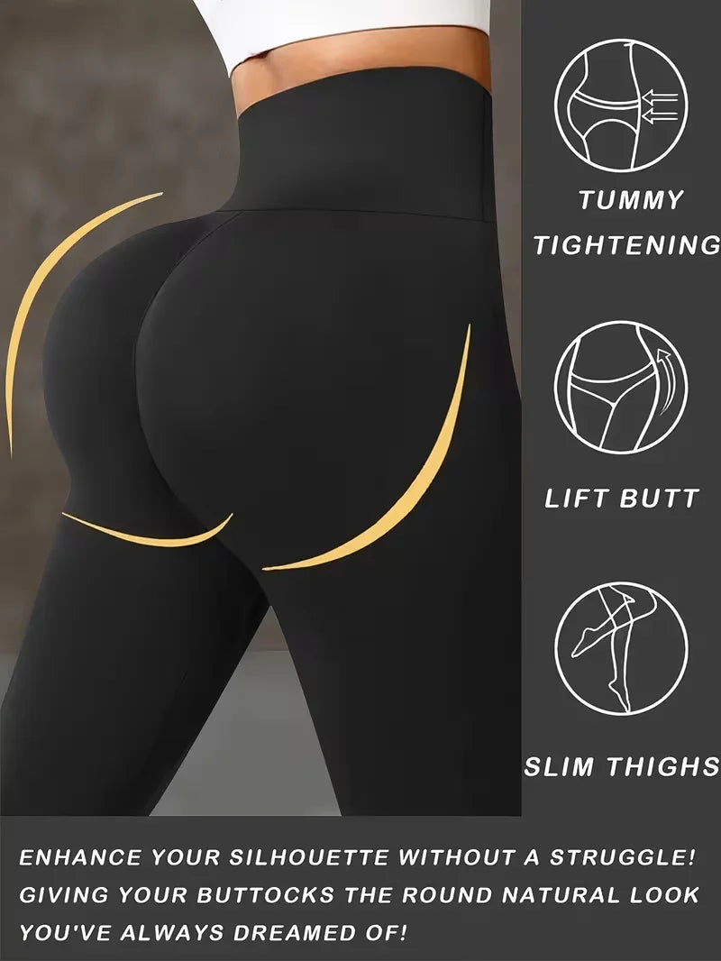 Elevate Your Workout with Our Women's High Waist Yoga Pants - Butt Lifting Leggings for Ultimate Comfort and Style