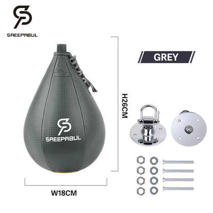 Elevate Your Training with the Premium Boxing Pear Shape PU Speed Ball - Perfect for Fitness Enthusiasts!