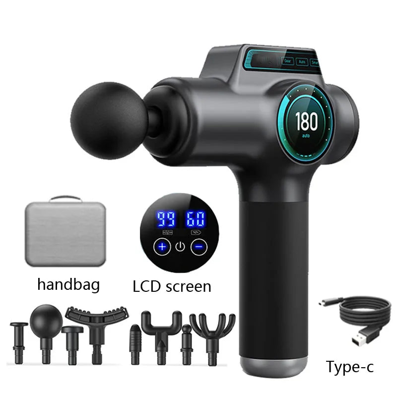 99 Speed Professional Muscle Massage Gun - Ultimate Neck and Back Relief for Fitness Enthusiasts