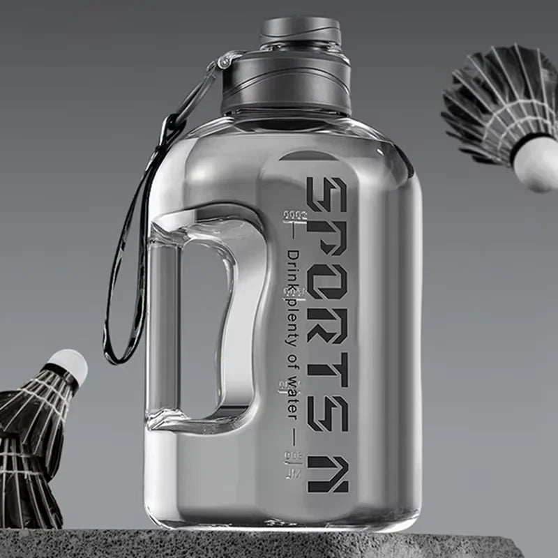 Experience Ultimate Hydration with Our Large Capacity 2 Liter BPA-Free Water Bottle - Perfect for Sports, Gym, Camping, and Travel!