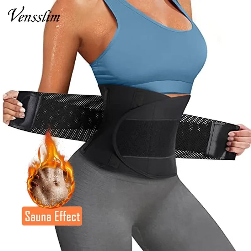 Transform Your Figure with the Women Sauna Sweat Waist Trainer - Slimming Body Shaper Corset for Effective Workouts and Fat Burning