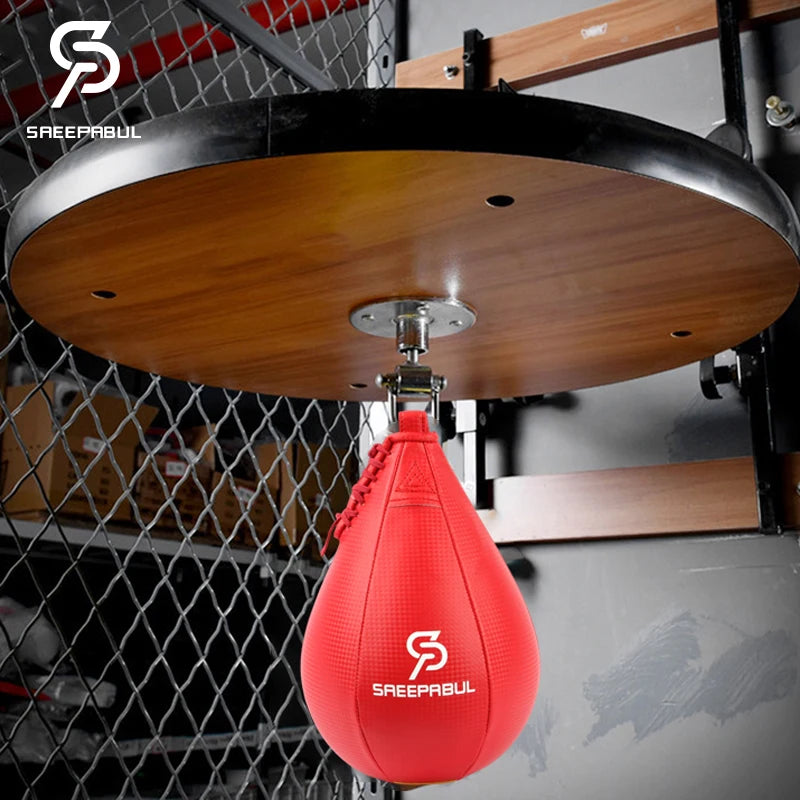 Elevate Your Training with the Premium Boxing Pear Shape PU Speed Ball - Perfect for Fitness Enthusiasts!