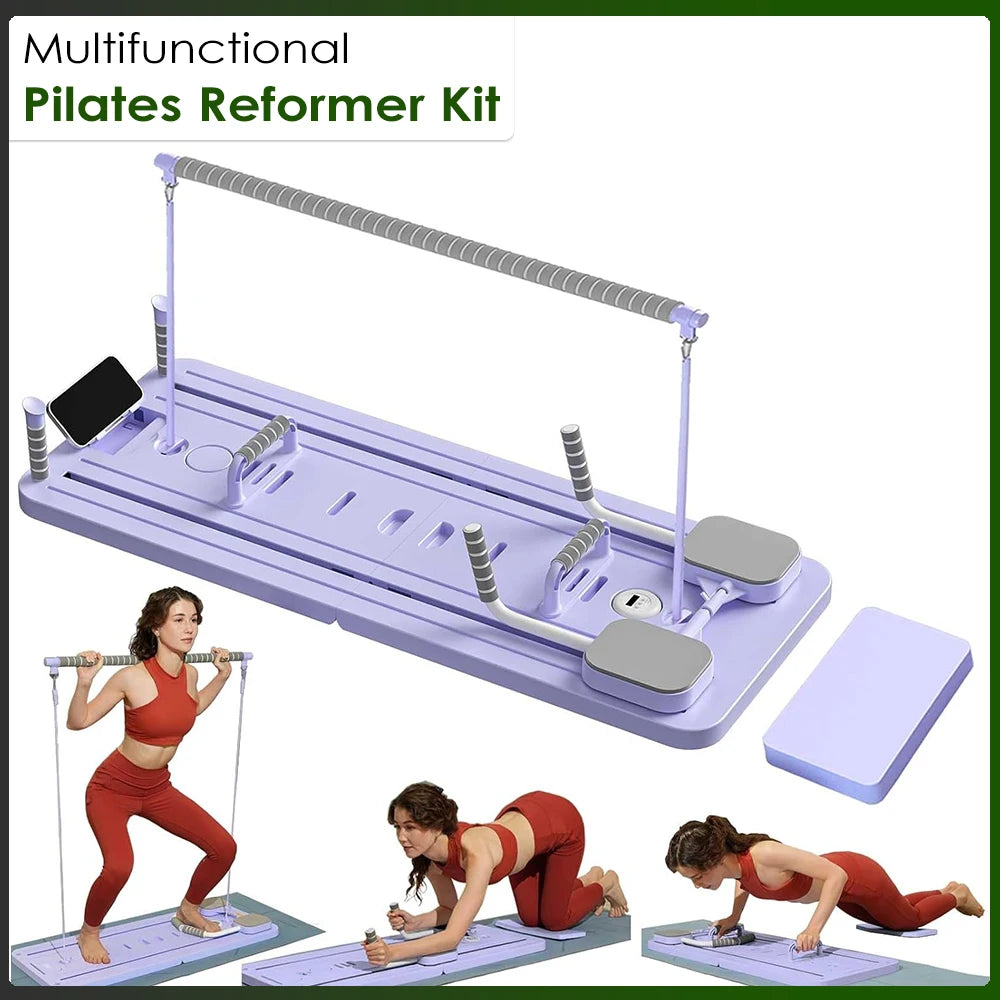 Transform Your Core Workout with the Multifunctional Abdominal Fitness Board - Versatile Pilates Reformer & Push-Up Plate for Ultimate Home Training