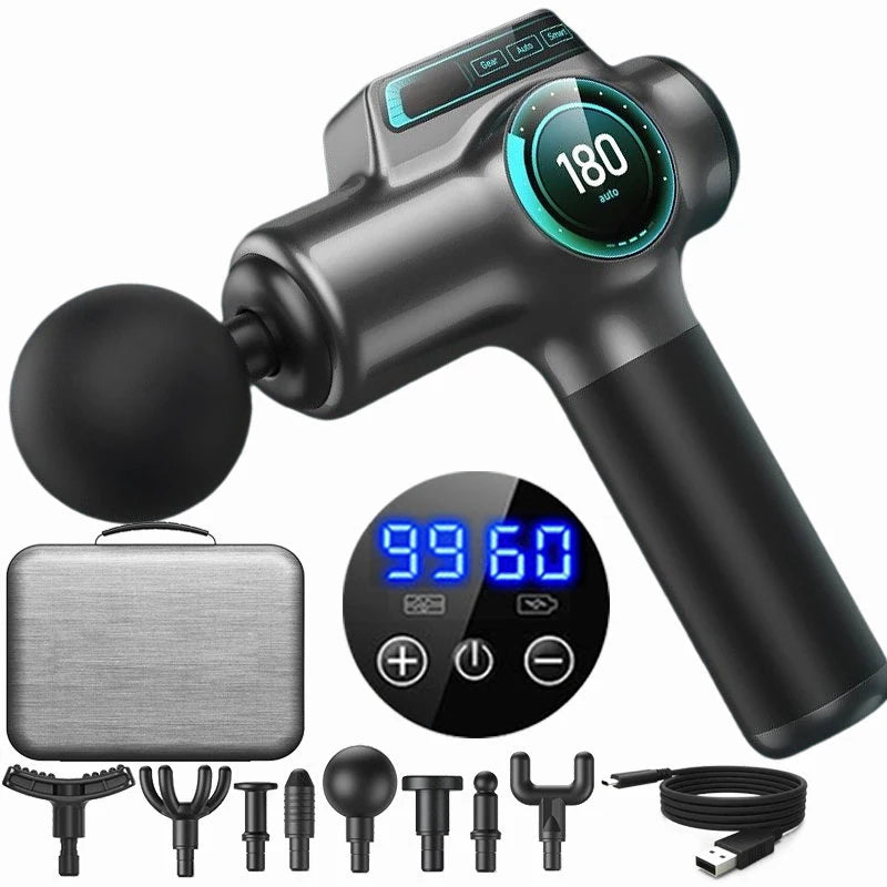 99 Speed Professional Muscle Massage Gun - Ultimate Neck and Back Relief for Fitness Enthusiasts