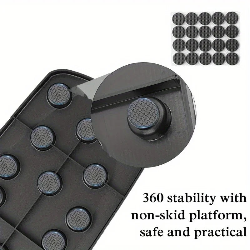 Elevate Your Workout with the Folding Push-Up Board - Portable Multifunctional Fitness Equipment for Strength Training and Abdominal Enhancement
