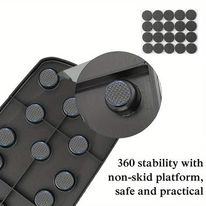Elevate Your Workout with the Folding Push-Up Board - Portable Multifunctional Fitness Equipment for Strength Training and Abdominal Enhancement